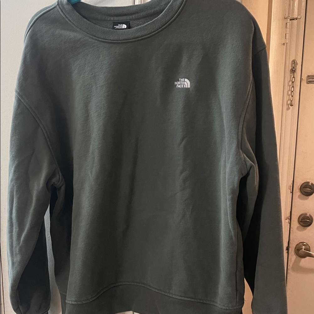 The North Face Men's Olive Crewneck Sweater